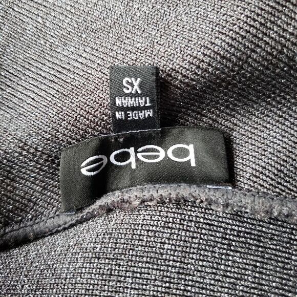 BEBE bodycon silver dress - Picture 12 of 14